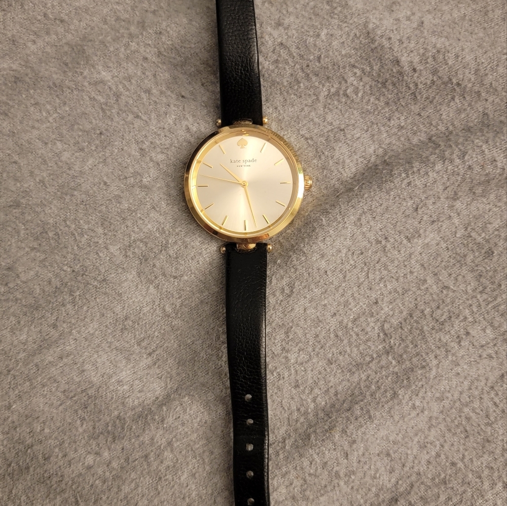 Kate spade Holland gold Sunray dial ladies watch
